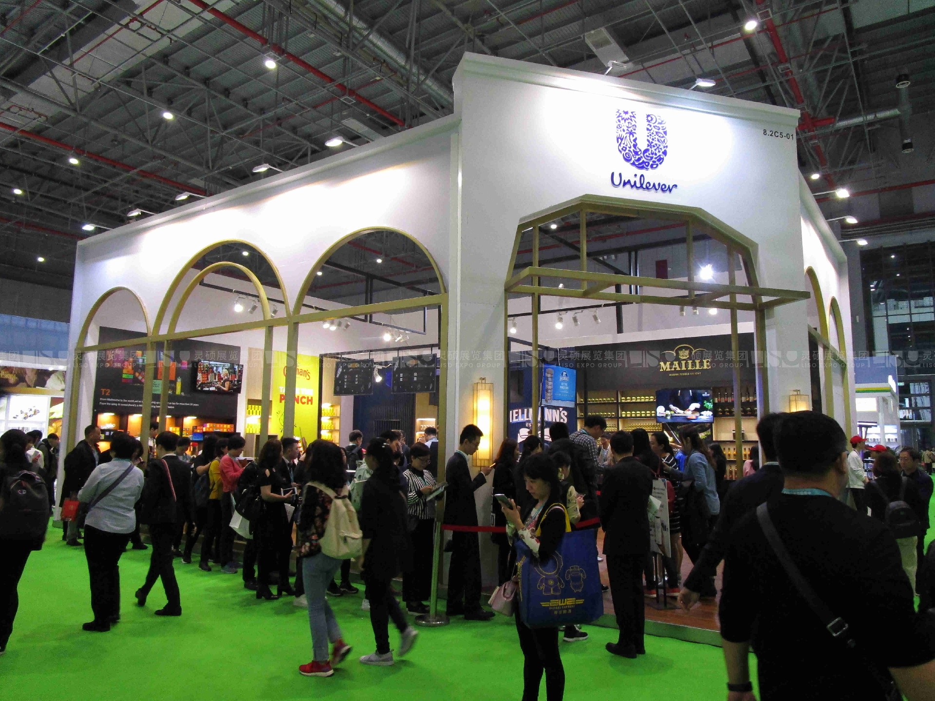 上海展台设计搭建案例（联合利华）