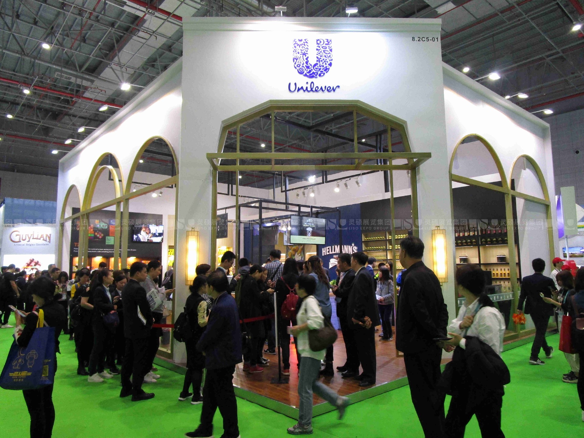 上海展台设计搭建案例（联合利华）