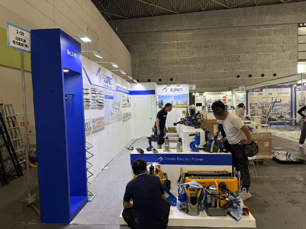 日本展台设计搭建案例（日本电力电工展）