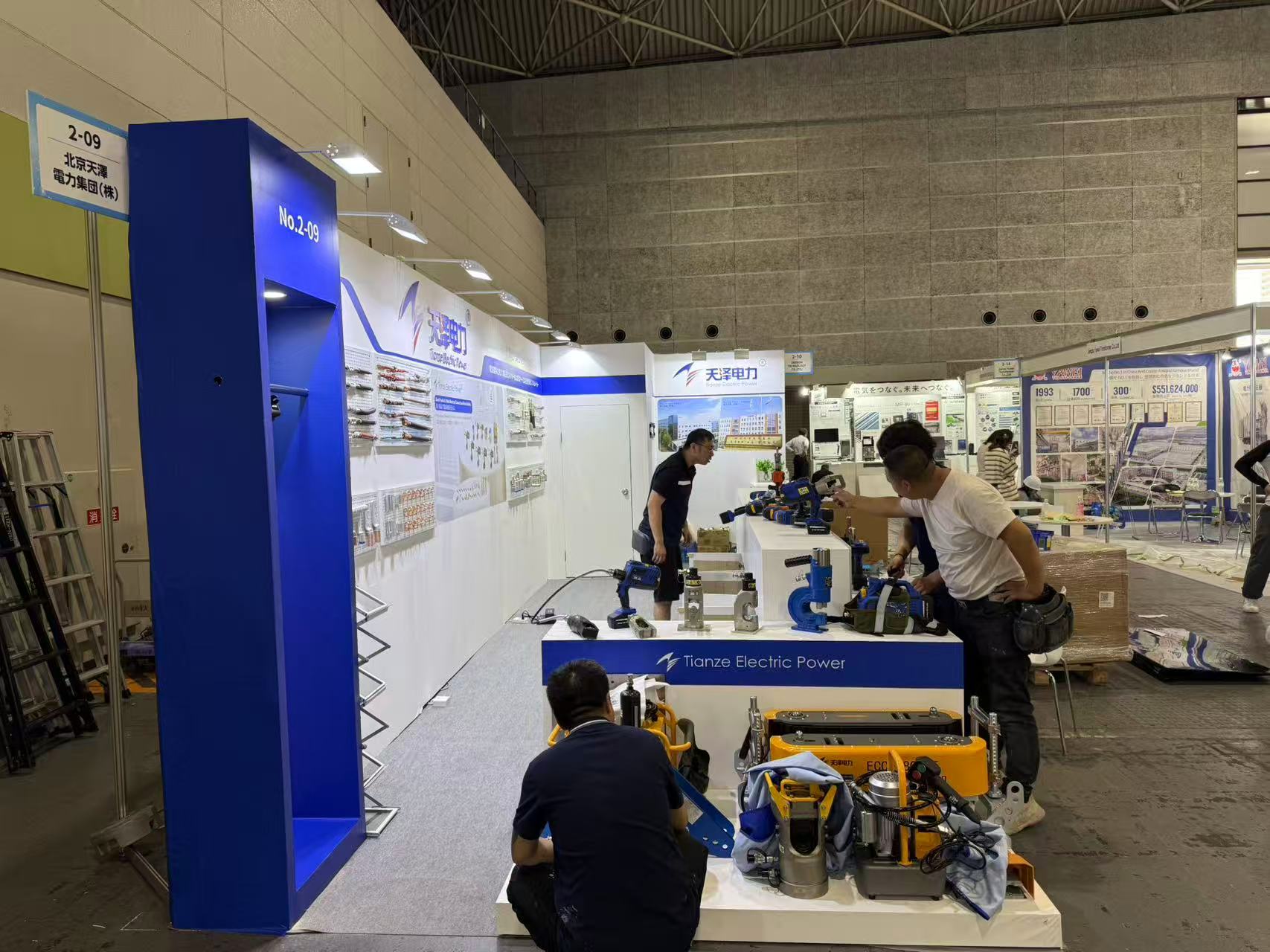 日本展台设计搭建案例（日本电力电工展）